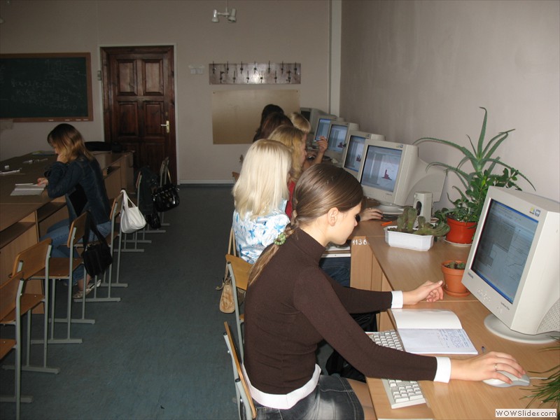 Практикум у комп'ютерному класі, гр. ГЕк-05-2, 2006 р.