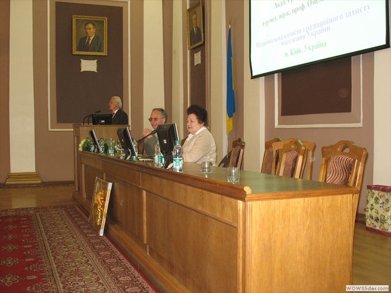 Виступ проф. Горовой А.І. на пленарному засіданні