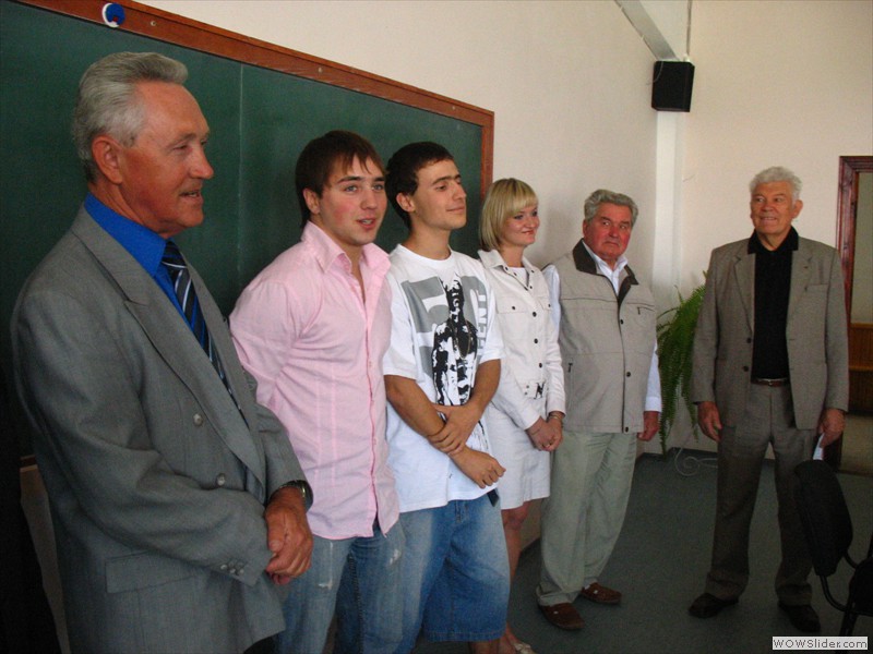 Знайомство викладачів з першокурсниками, 2008 р.